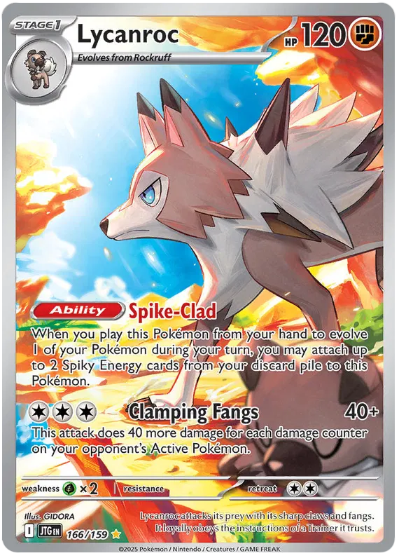 Lycanroc - 166/159 - Journey Together - Holo - Card Cavern