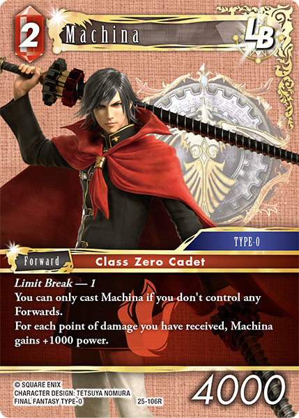 Machina LB - 25-106R - Tears of the Planet - Card Cavern