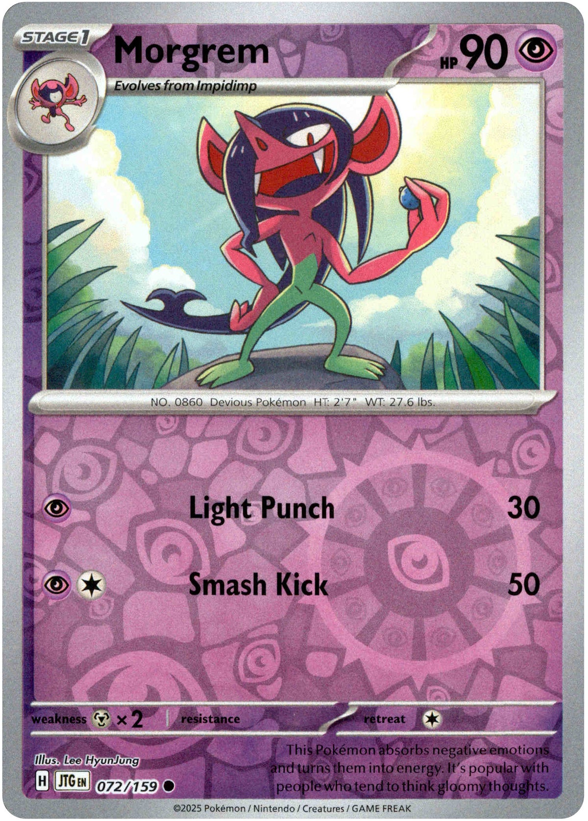 Morgrem - 072/159 - Journey Together - Reverse Holo - Card Cavern