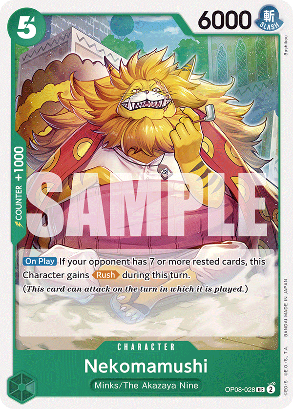 Nekomamushi - OP08-028 UC - Two Legends - Card Cavern