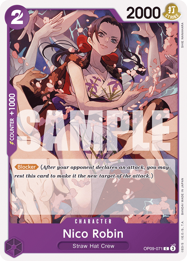 Nico Robin - OP09-071 C - Emperors in the New World Card Cavern Trading Cards, LLC Nico Robin - OP09-071 C - Emperors in the New World Card Cavern Trading Cards, LLC