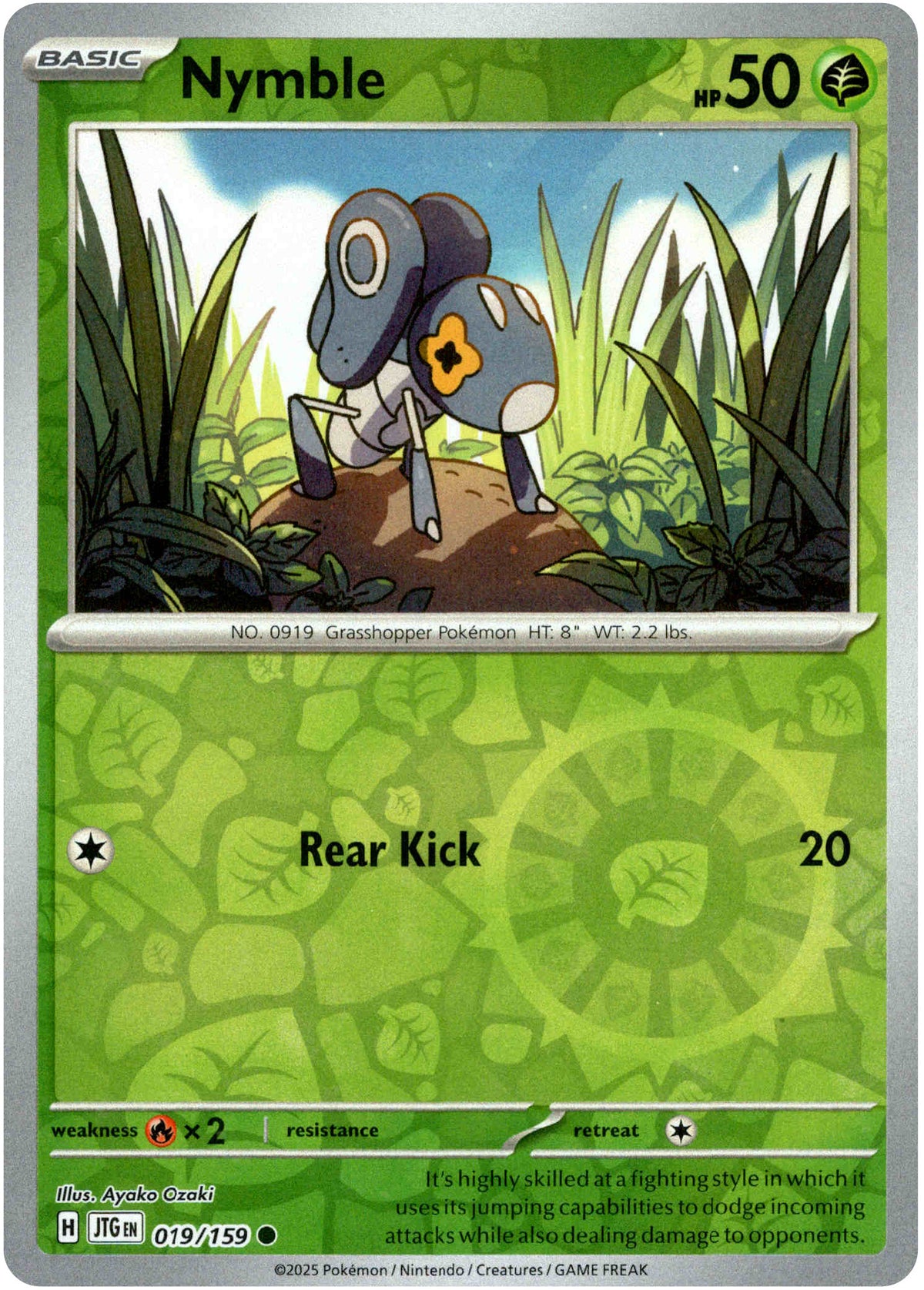Nymble - 019/159 - Journey Together - Reverse Holo - Card Cavern