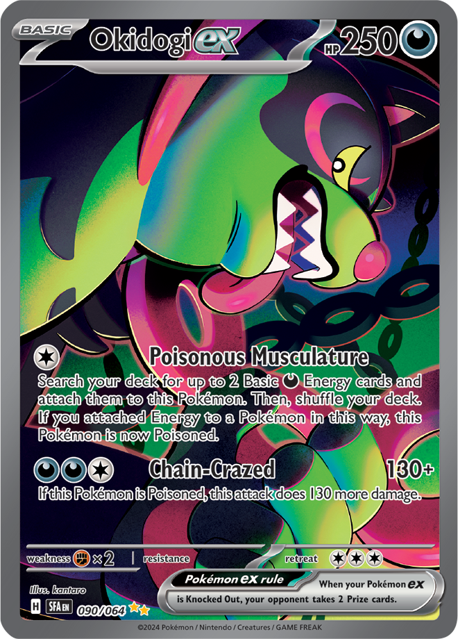 pokemon shrouded fable card prices Okidogi ex - 090/064 - Shrouded Fable