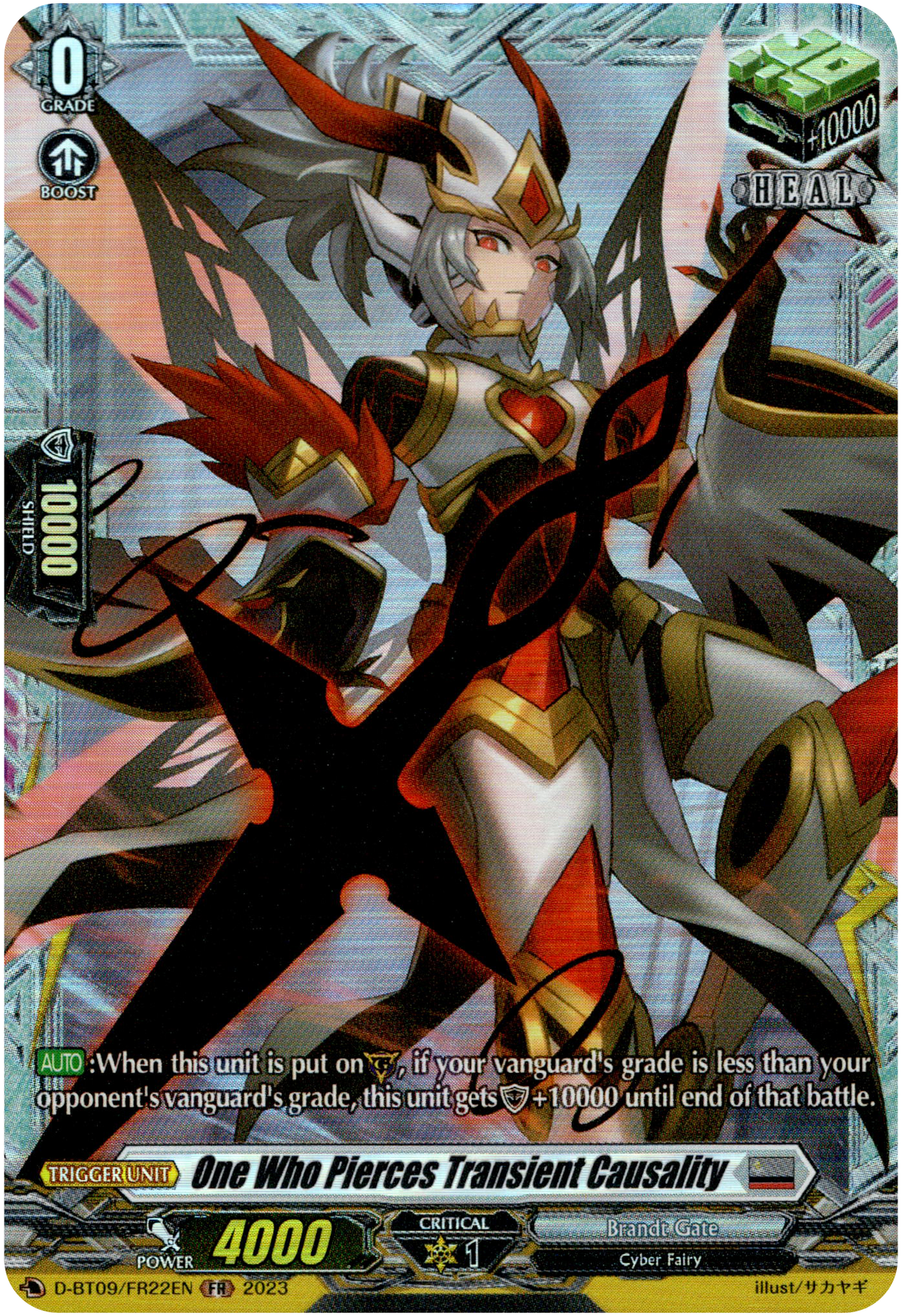 One Who Pierces Transient Causality - D-BT09/FR22EN - Dragontree Invasion - Card Cavern