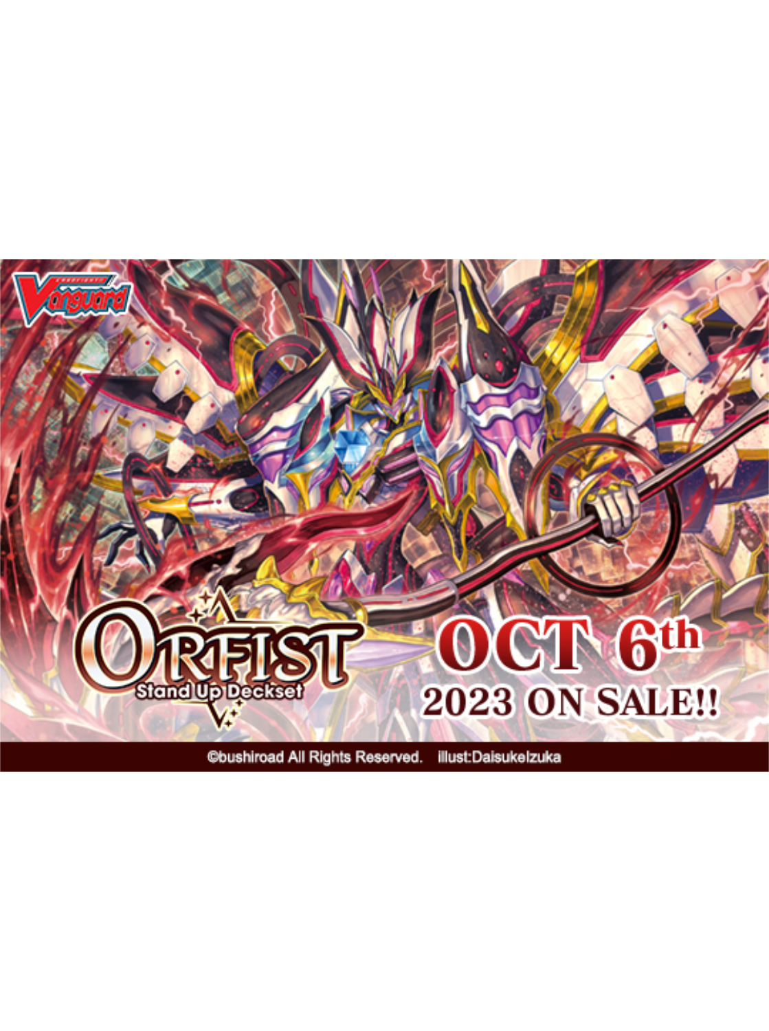 Cardfight!! Vanguard Stand Up Deckset - Orfist - Card Cavern