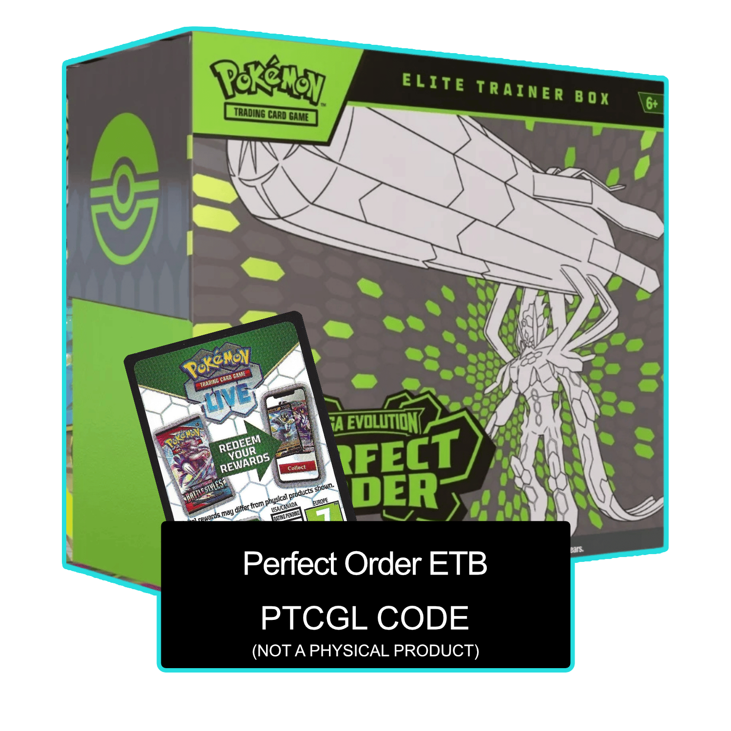 Perfect Order ETB PTCGL Code - Card Cavern