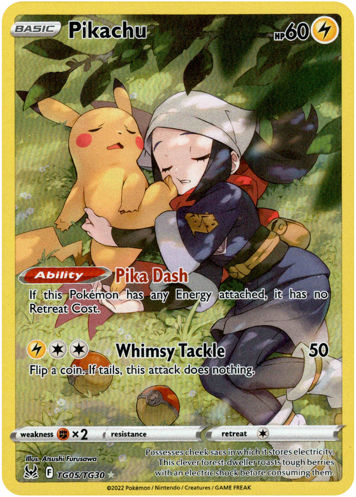 Pikachu - TG05/TG30 - Lost Origin - Holo - Card Cavern