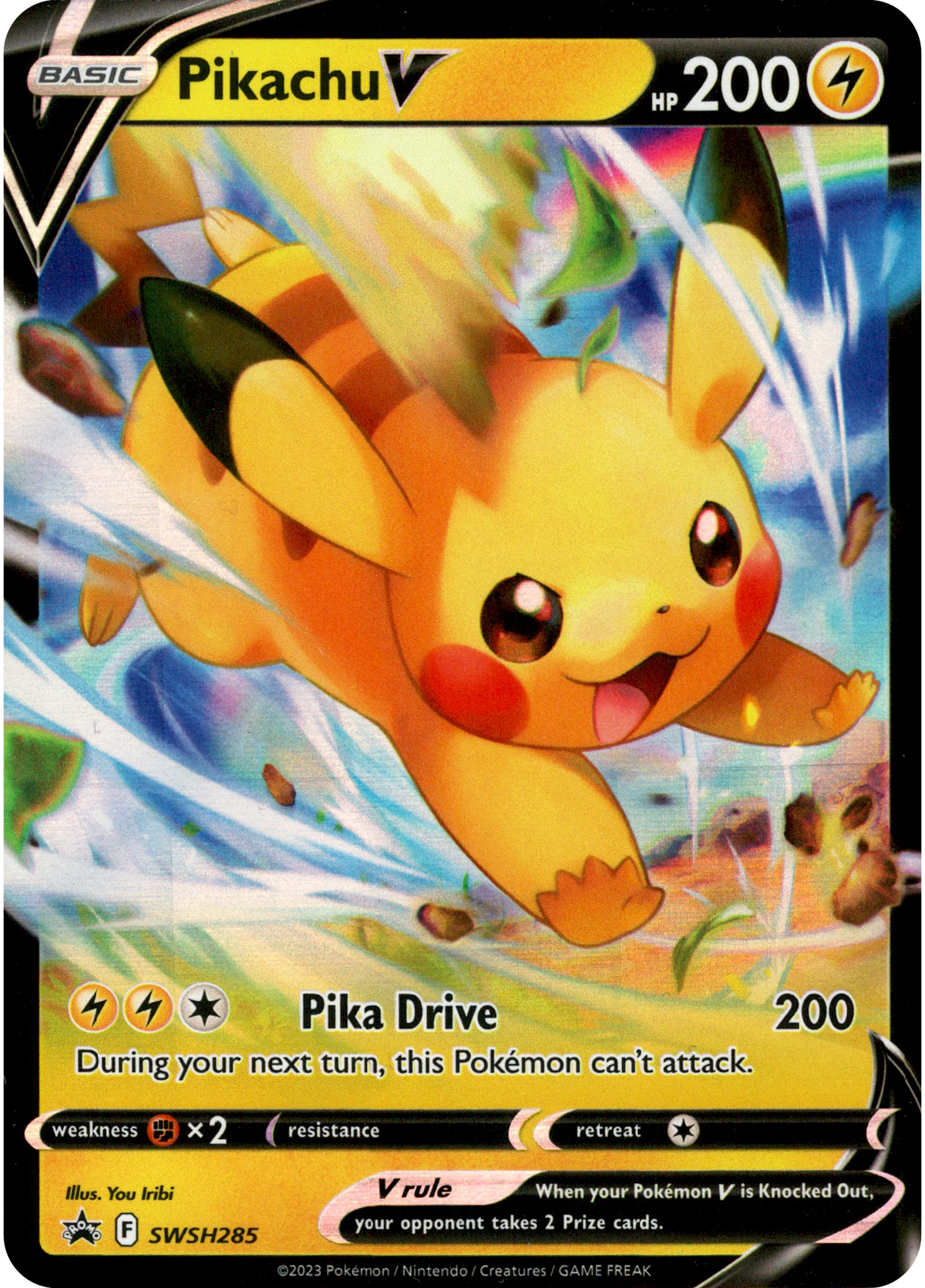 Pikachu V - SWSH285 - Sword & Shield Promo - Card Cavern