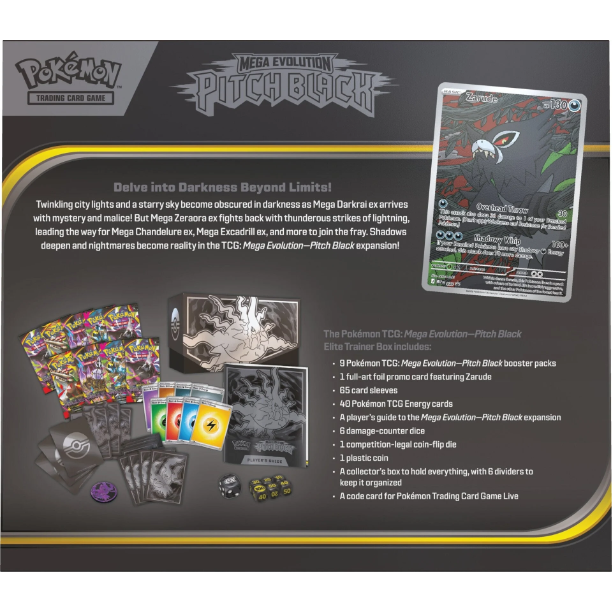 Pitch Black Elite Trainer Box - Card Cavern