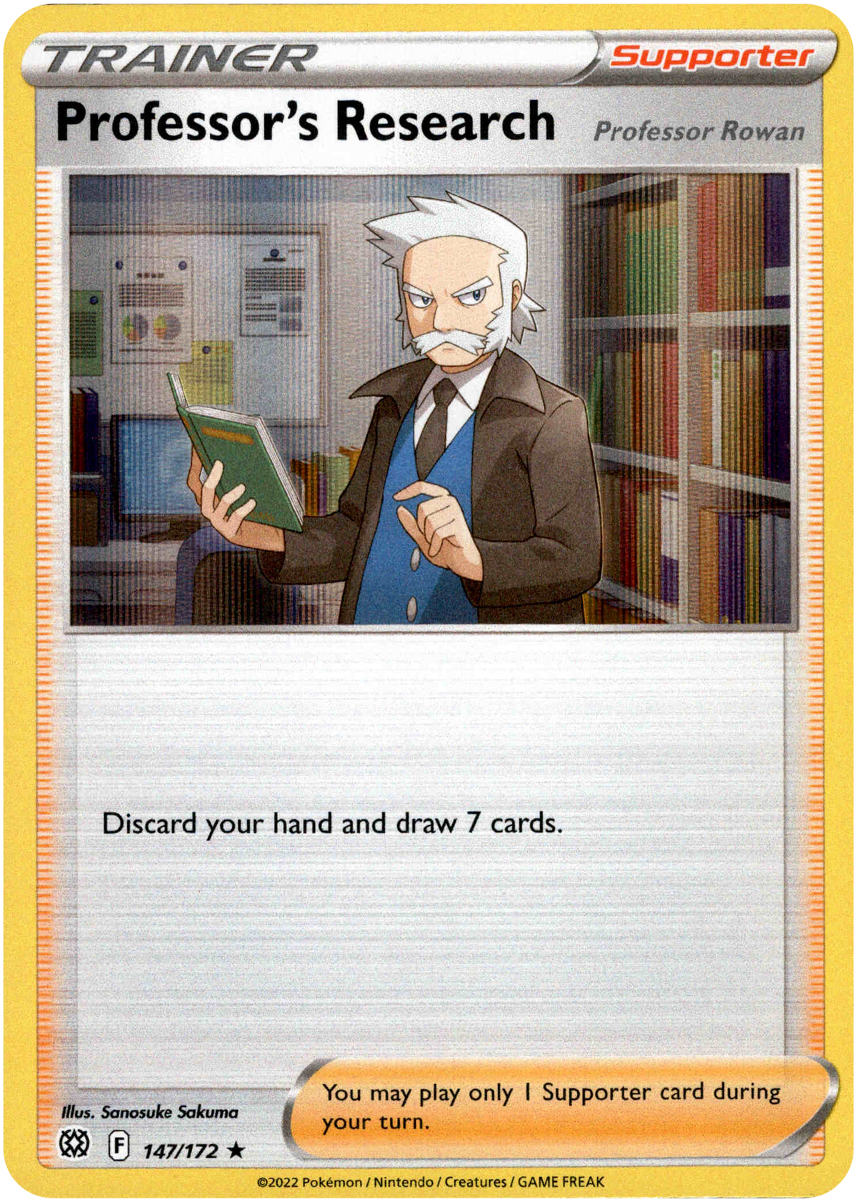 Professor's Research - 147/172 - Brilliant Stars - Holo - Card Cavern