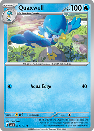 pokemon surging sparks card list price - Scarlet & Violet - - Larvesta Quaxwell - 051/191 - Surging