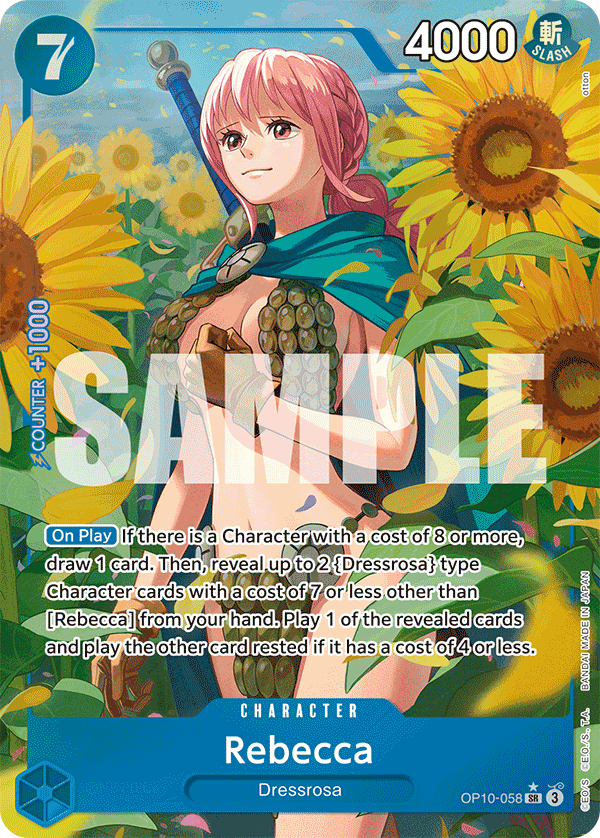 Rebecca (Parallel) - OP10-058 SR - Royal Blood - Foil - Card Cavern