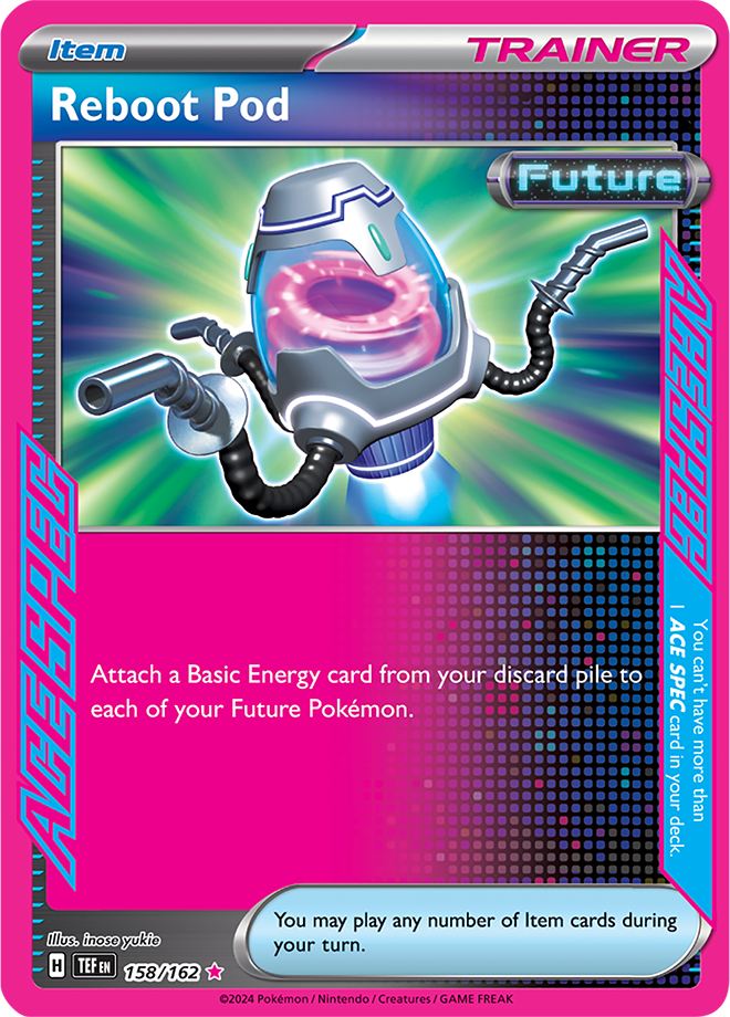 Reboot Pod - 158/162 - Temporal Forces - Holo - Card Cavern