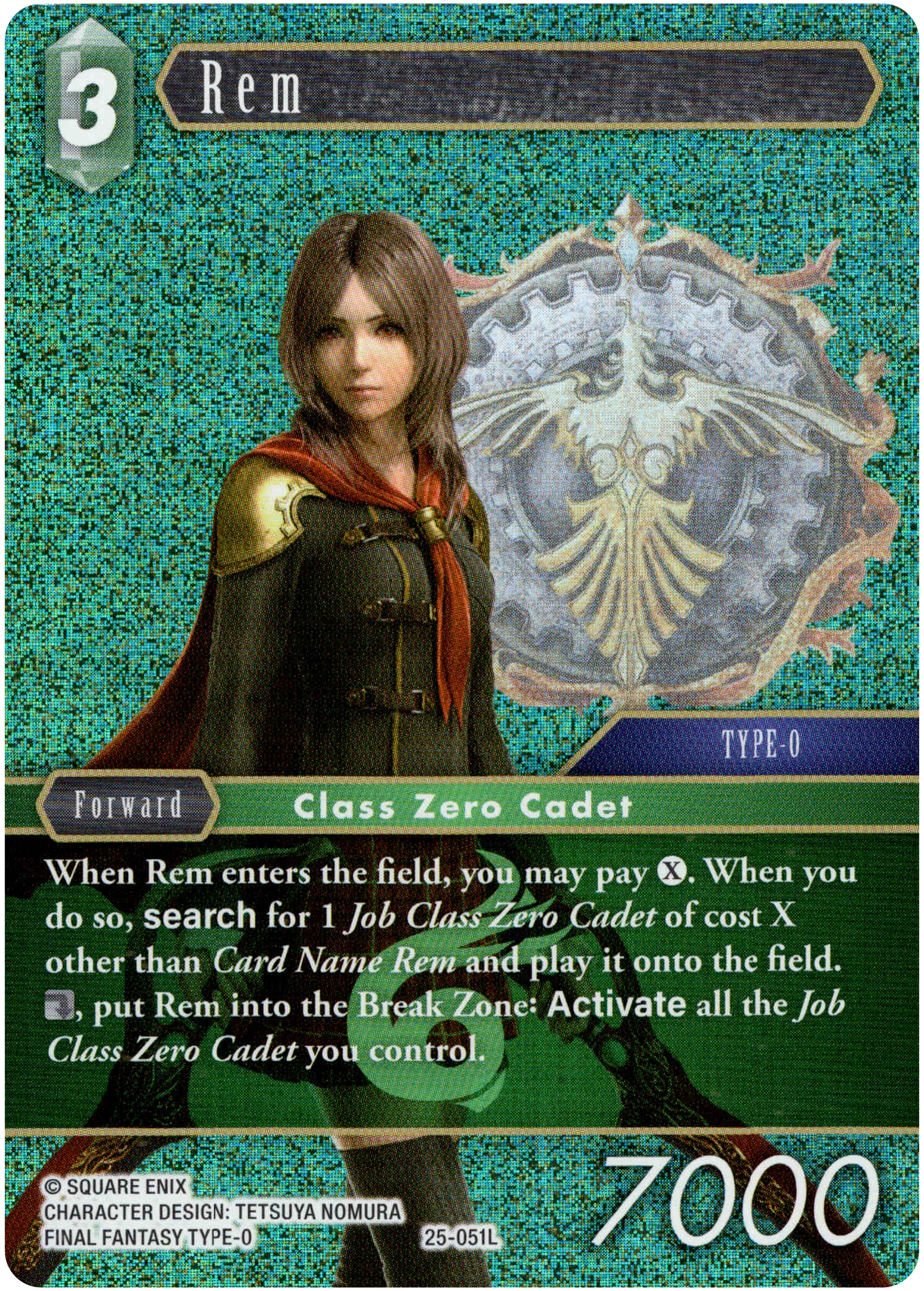 Rem - 25-051L - Tears of the Planet - Foil - Card Cavern