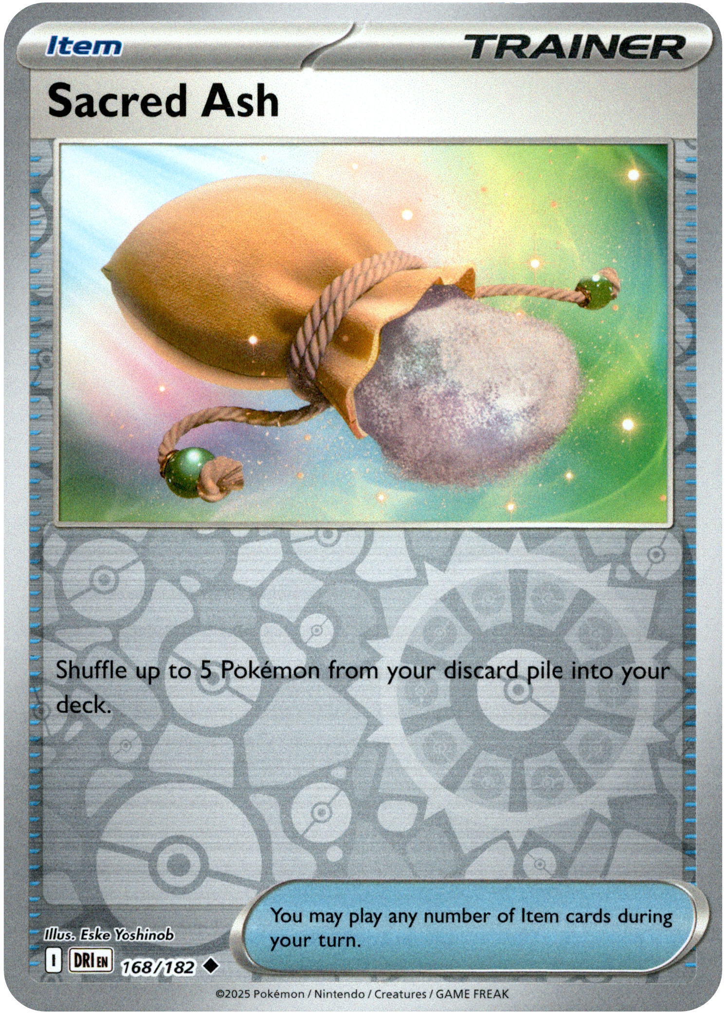 Sacred Ash - 168/182 - Destined Rivals - Reverse Holo - Card Cavern