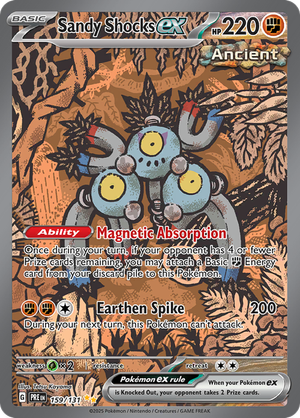 Sandy Shocks ex - 159/131 - Prismatic Evolutions - Holo - Card Cavern