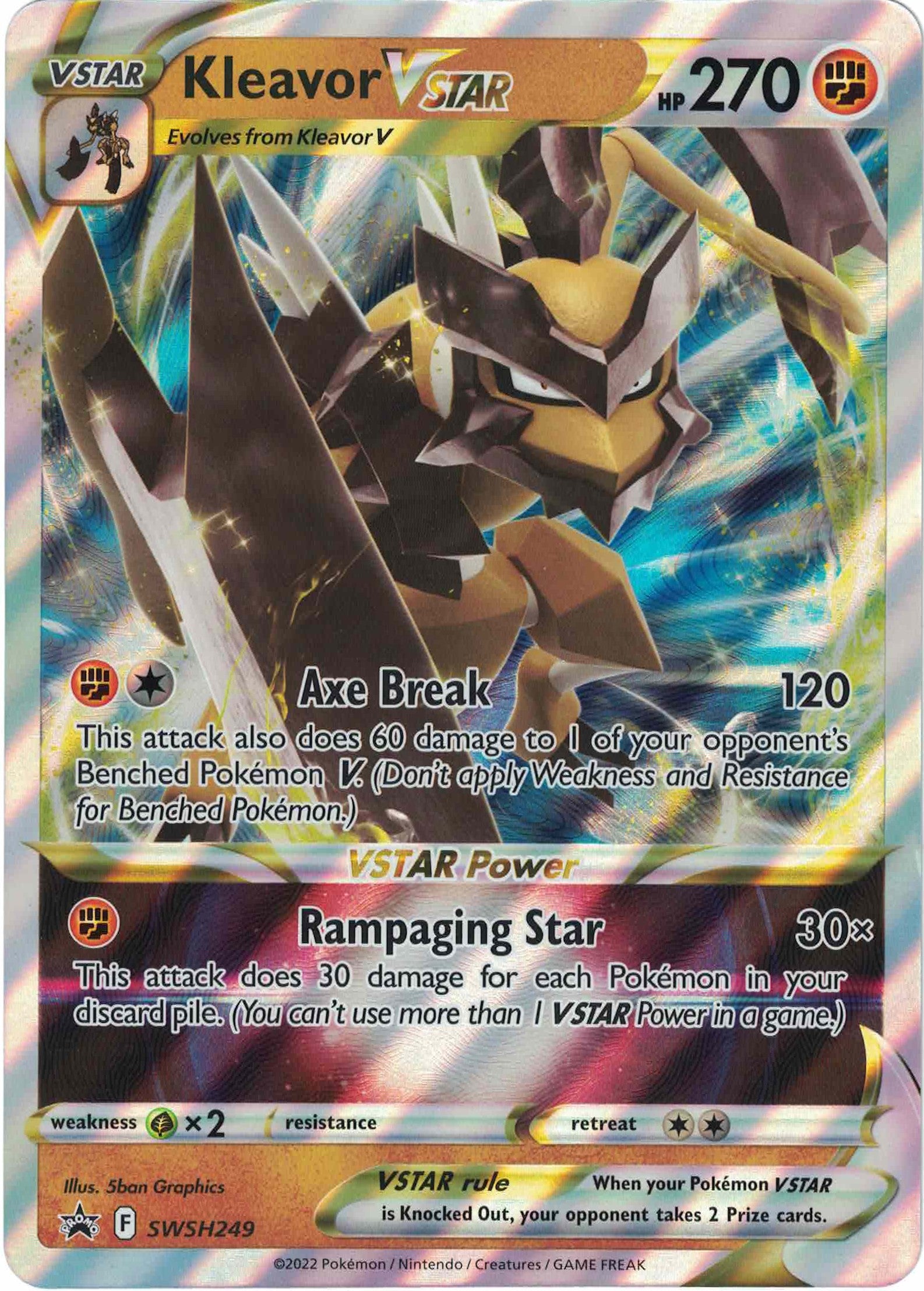 Kleavor VSTAR - SWSH270 - Jumbo Card - Card Cavern