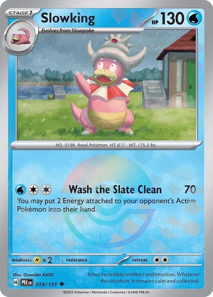 Slowking (Poke Ball Pattern) - 019/131 - Prismatic Evolutions - Holo - Card Cavern