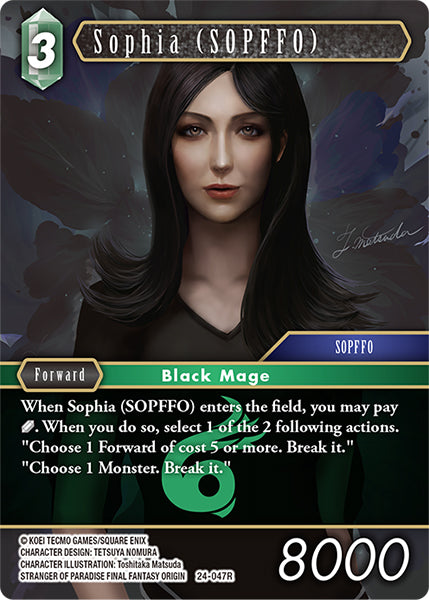 Sophia (SOPFFO) - 24-047R - Hidden Legends - Card Cavern