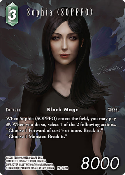 Sophia (SOPFFO) Full Art - 24-047R - Hidden Legends - Foil - Card Cavern