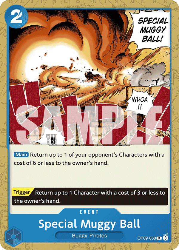 Special Muggy Ball - OP09-058 C - Emperors in the New World – Card