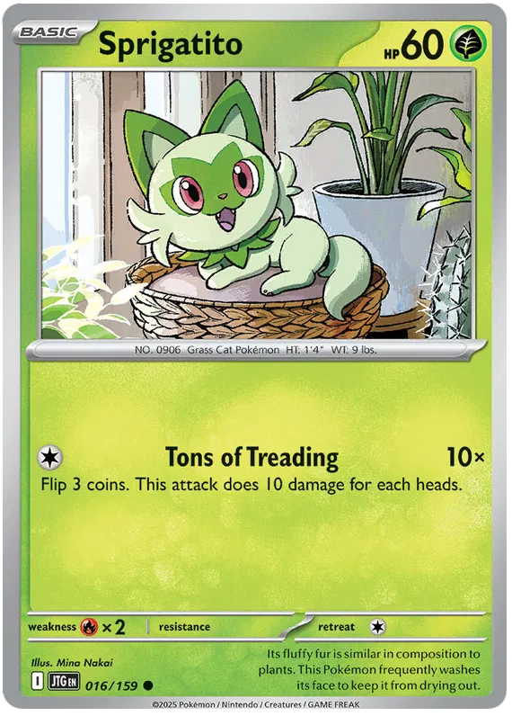 Sprigatito - 016/159 - Journey Together - Card Cavern