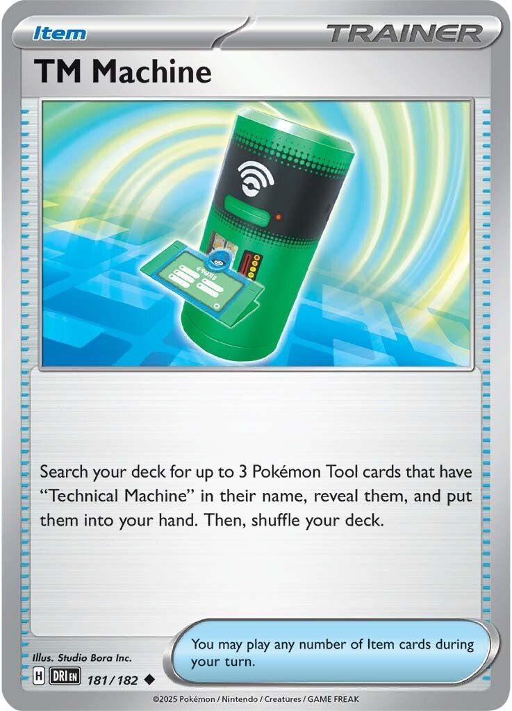TM Machine - 181/182 - Destined Rivals - Card Cavern