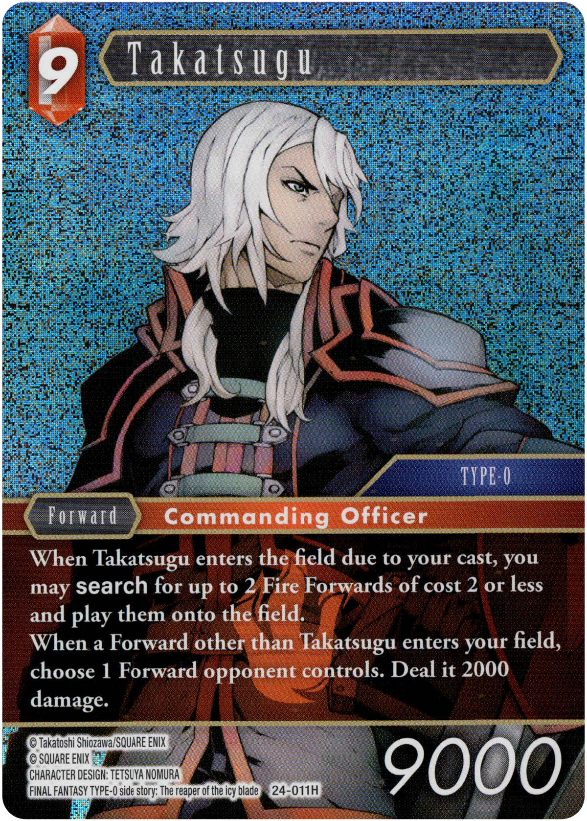 Takatsugu - 24-011H - Hidden Legends - Foil - Card Cavern