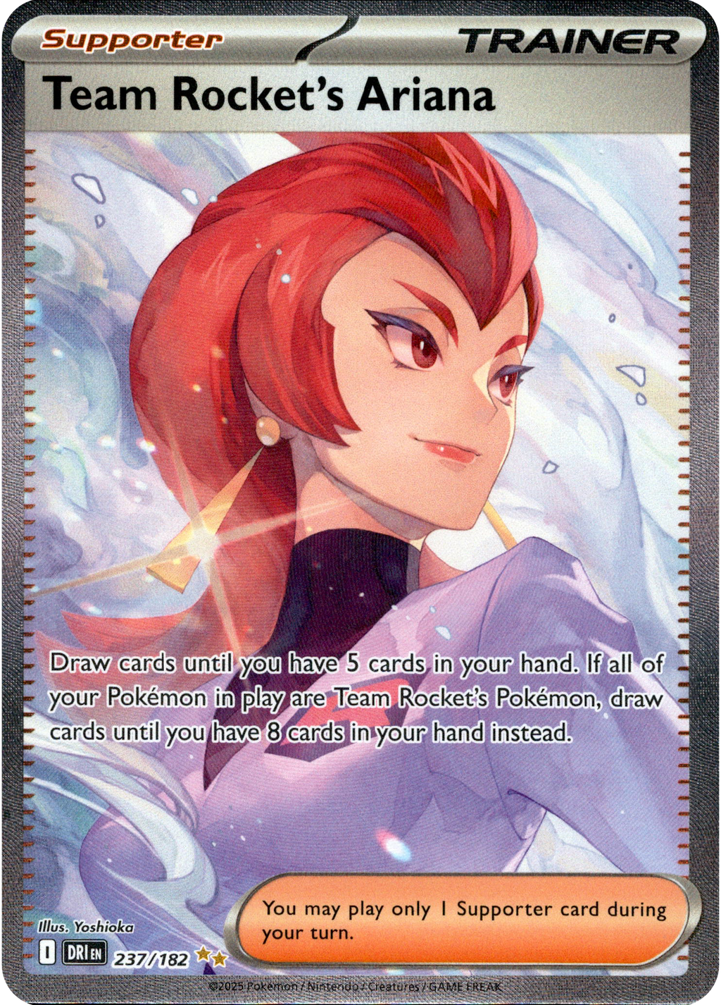 pokemon team galactic cards Team Rocket's Ariana - 237/182 - Destined Rivals