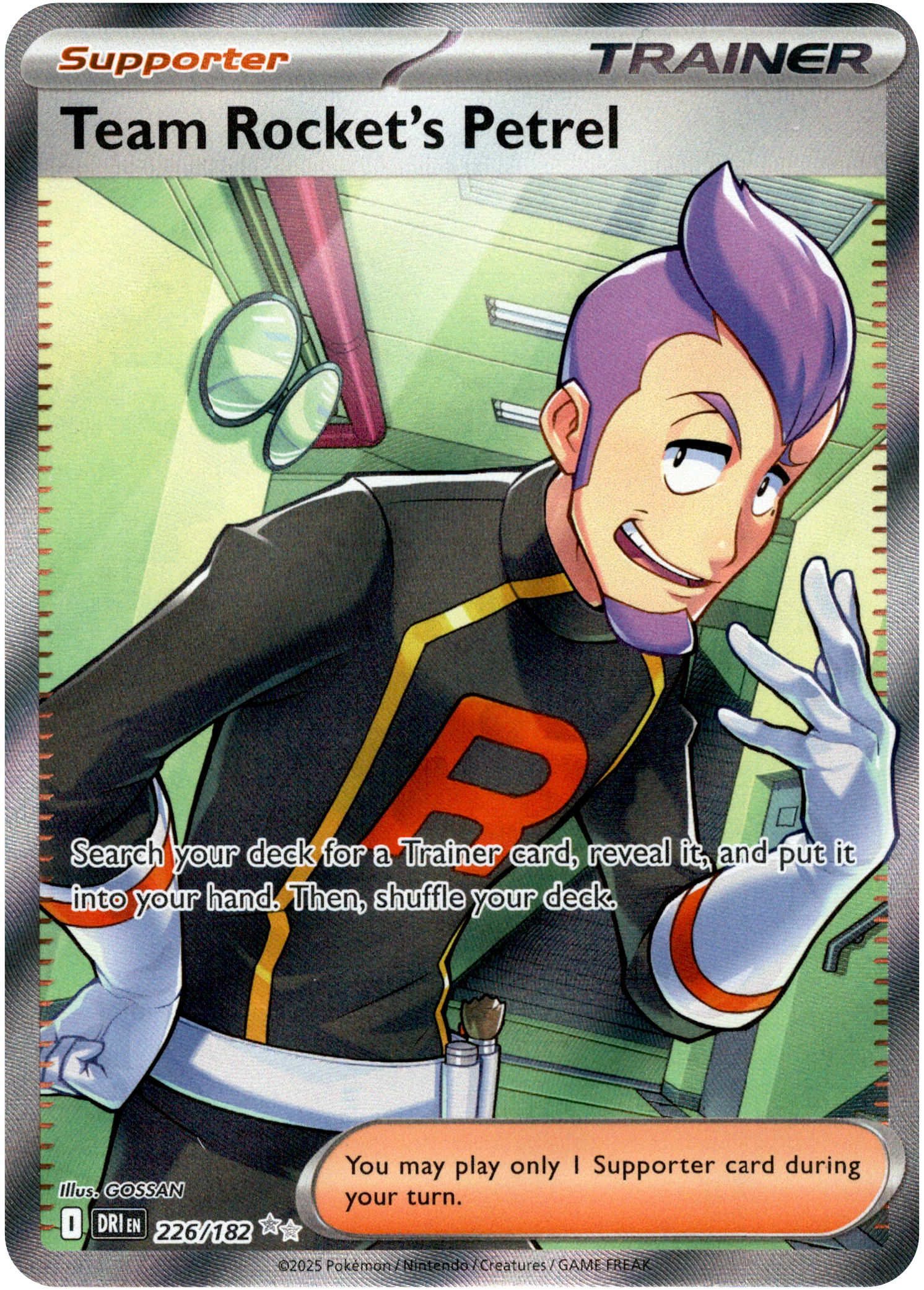 Team Rocket's Petrel - 226/182 - Destined Rivals - Holo - Card Cavern