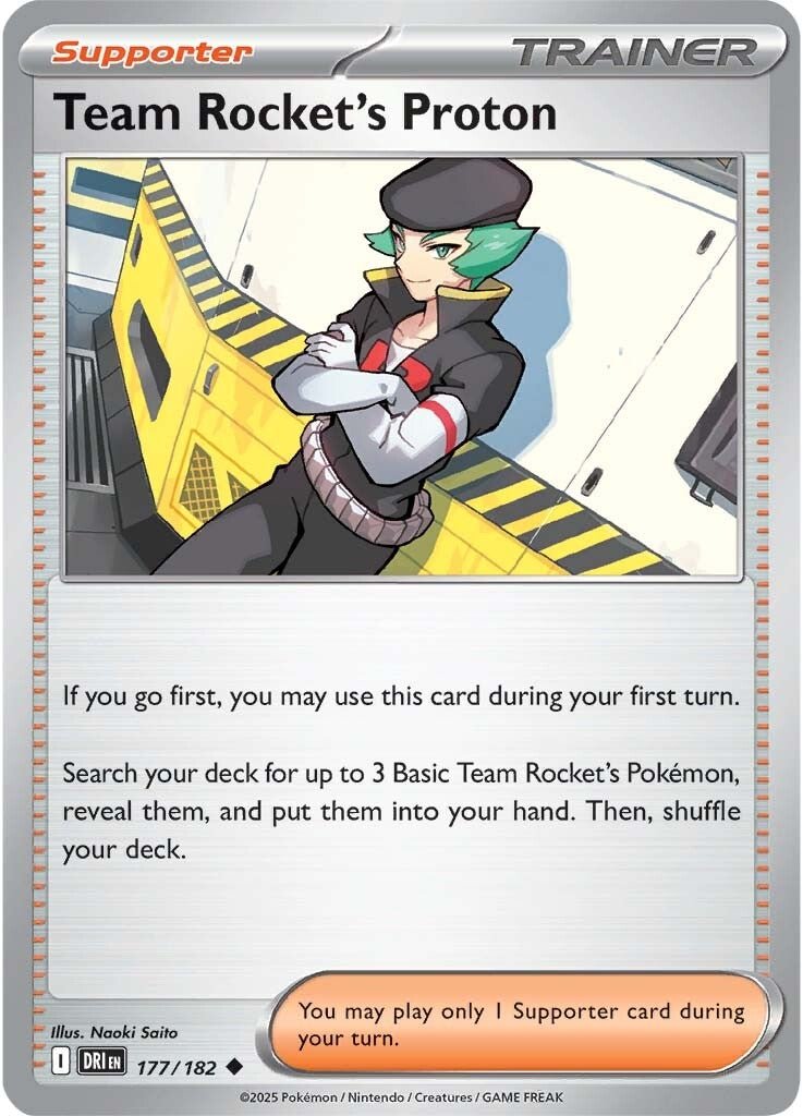 Team Rocket's Proton - 177/182 - Destined Rivals - Card Cavern