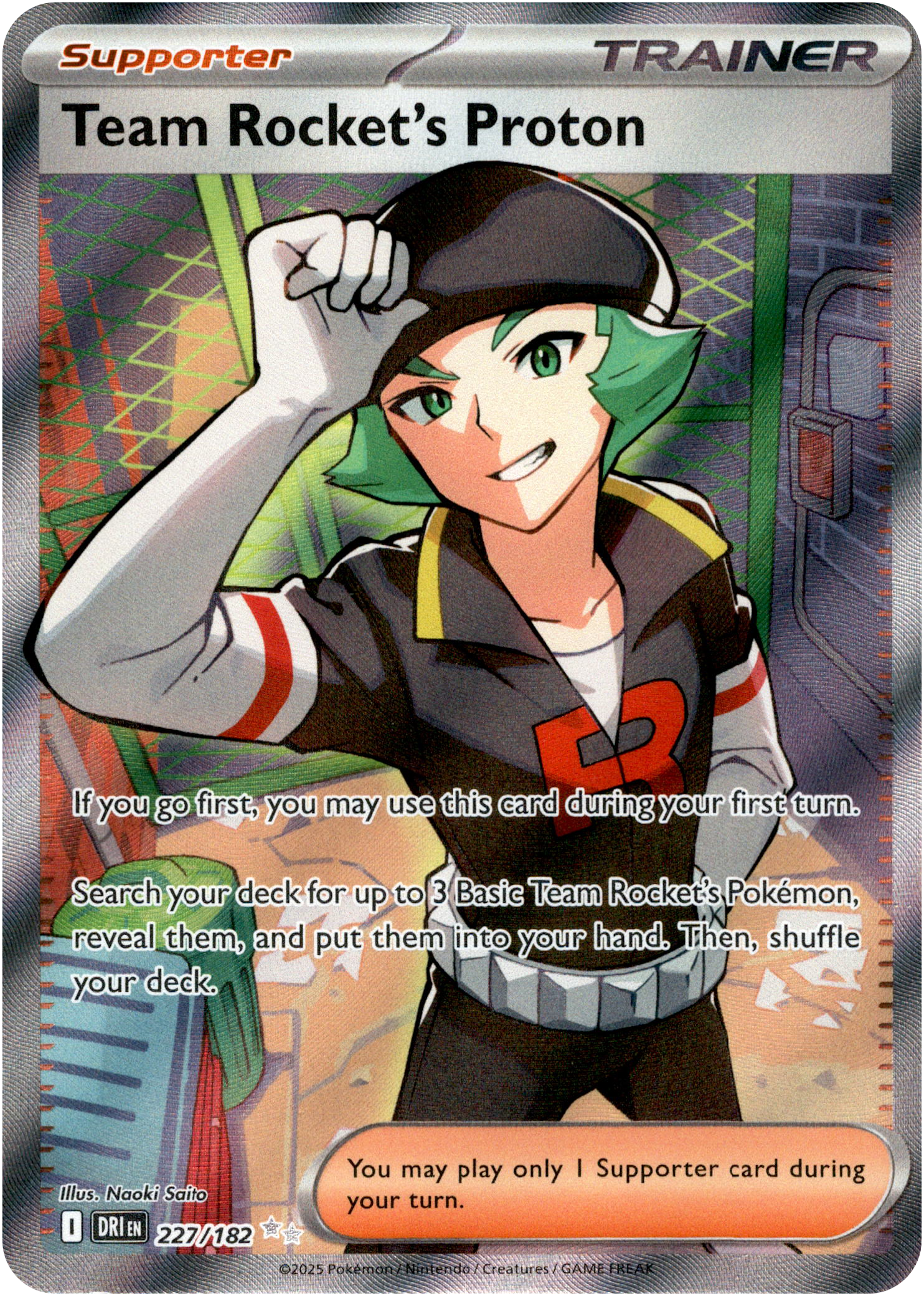 Team Rocket's Proton - 227/182 - Destined Rivals - Holo - Card Cavern