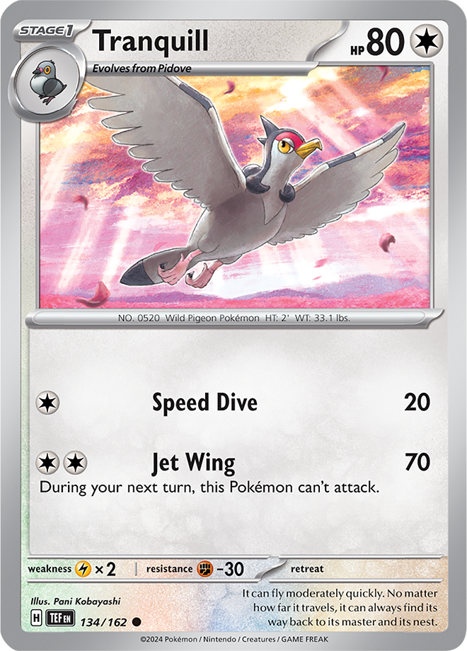 Tranquill - 134/162 - Temporal Forces - Card Cavern