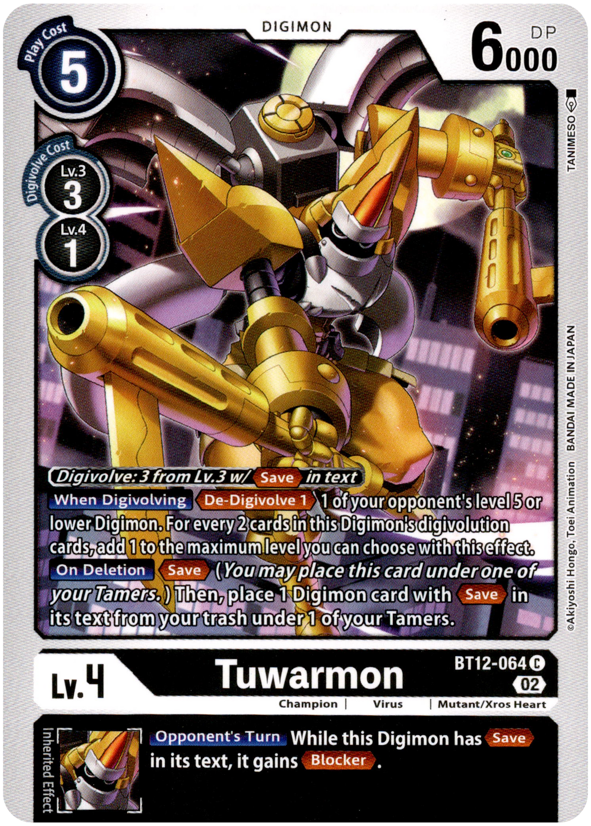 Tuwarmon - BT12-064 C - Across Time - Card Cavern