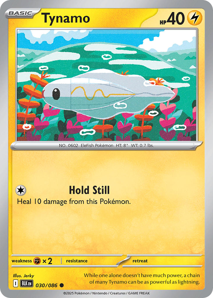 Tynamo - 030/086 - Black Bolt - Card Cavern