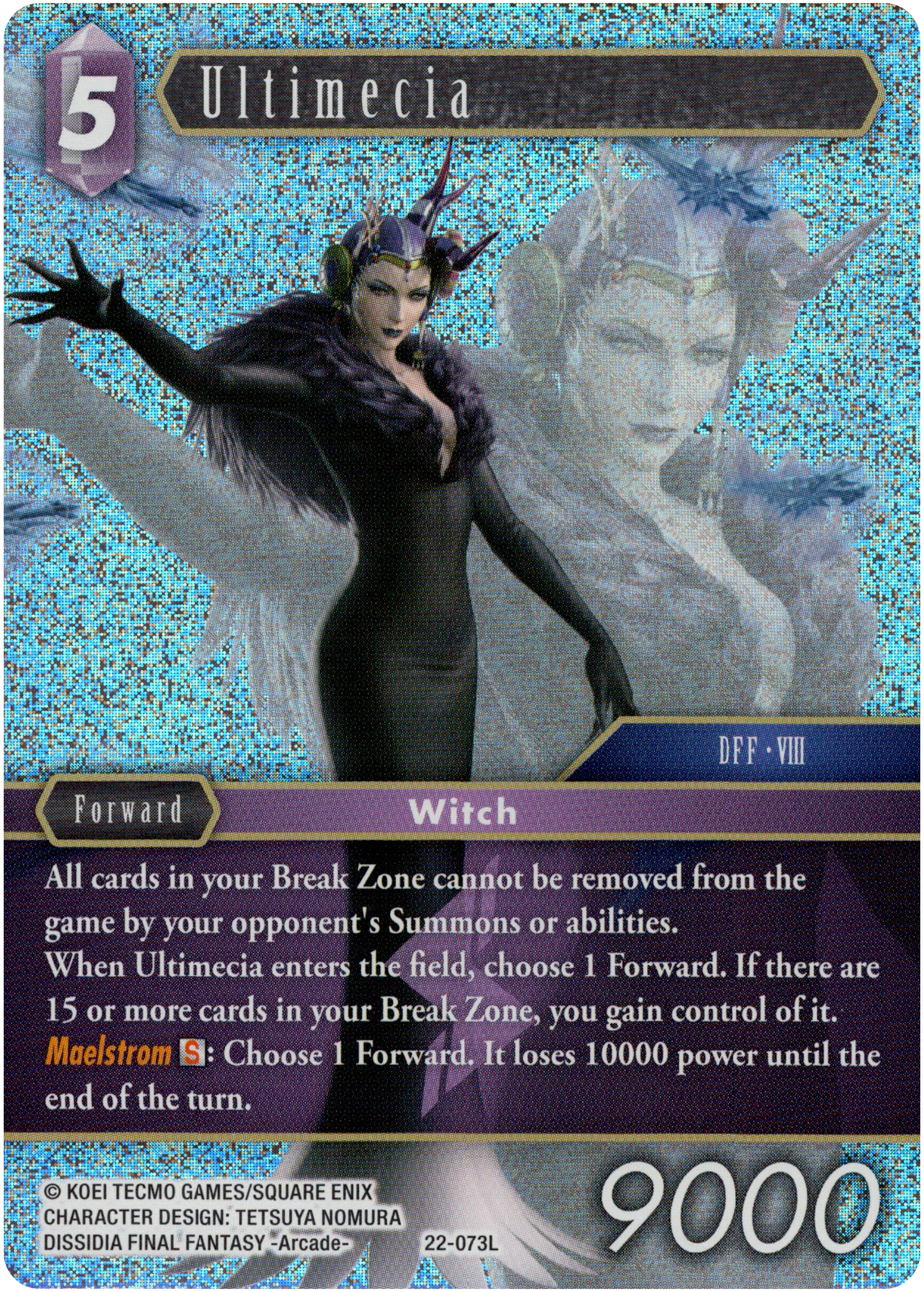 Ultimecia - 22-073L - Hidden Hope - Foil - Card Cavern