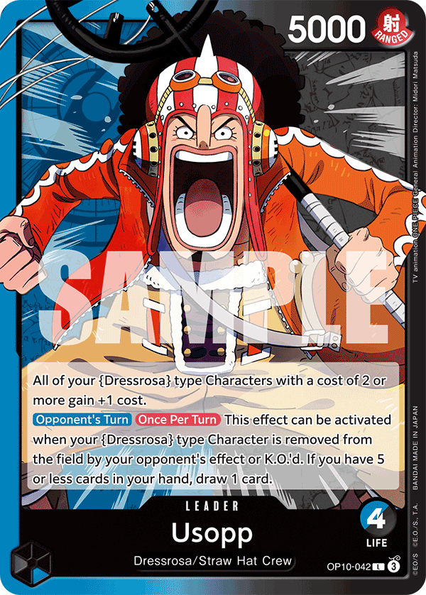 Usopp - OP10-042 L - Royal Blood - Card Cavern