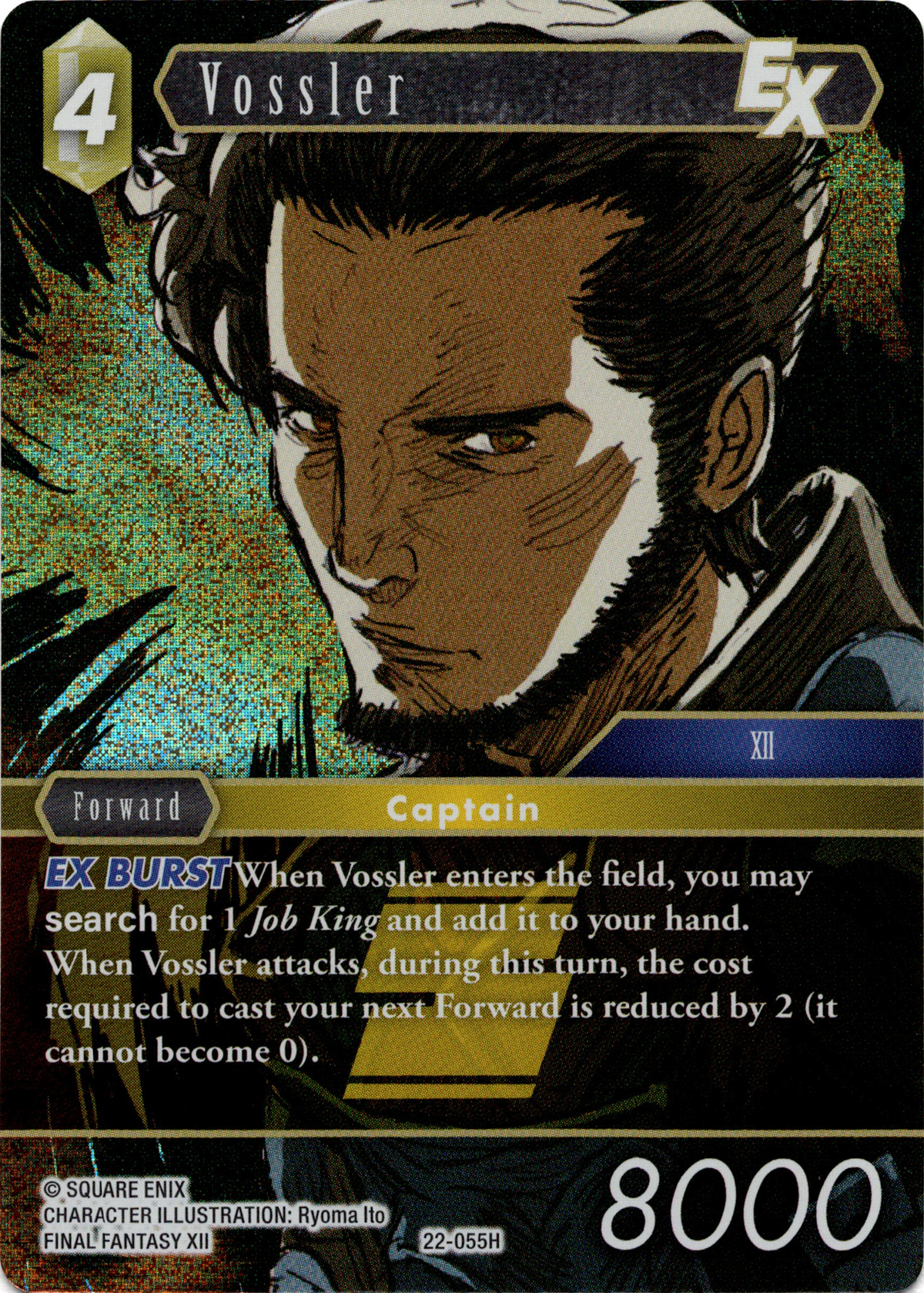 Vossler EX - 22-055H - Hidden Hope - Foil - Card Cavern