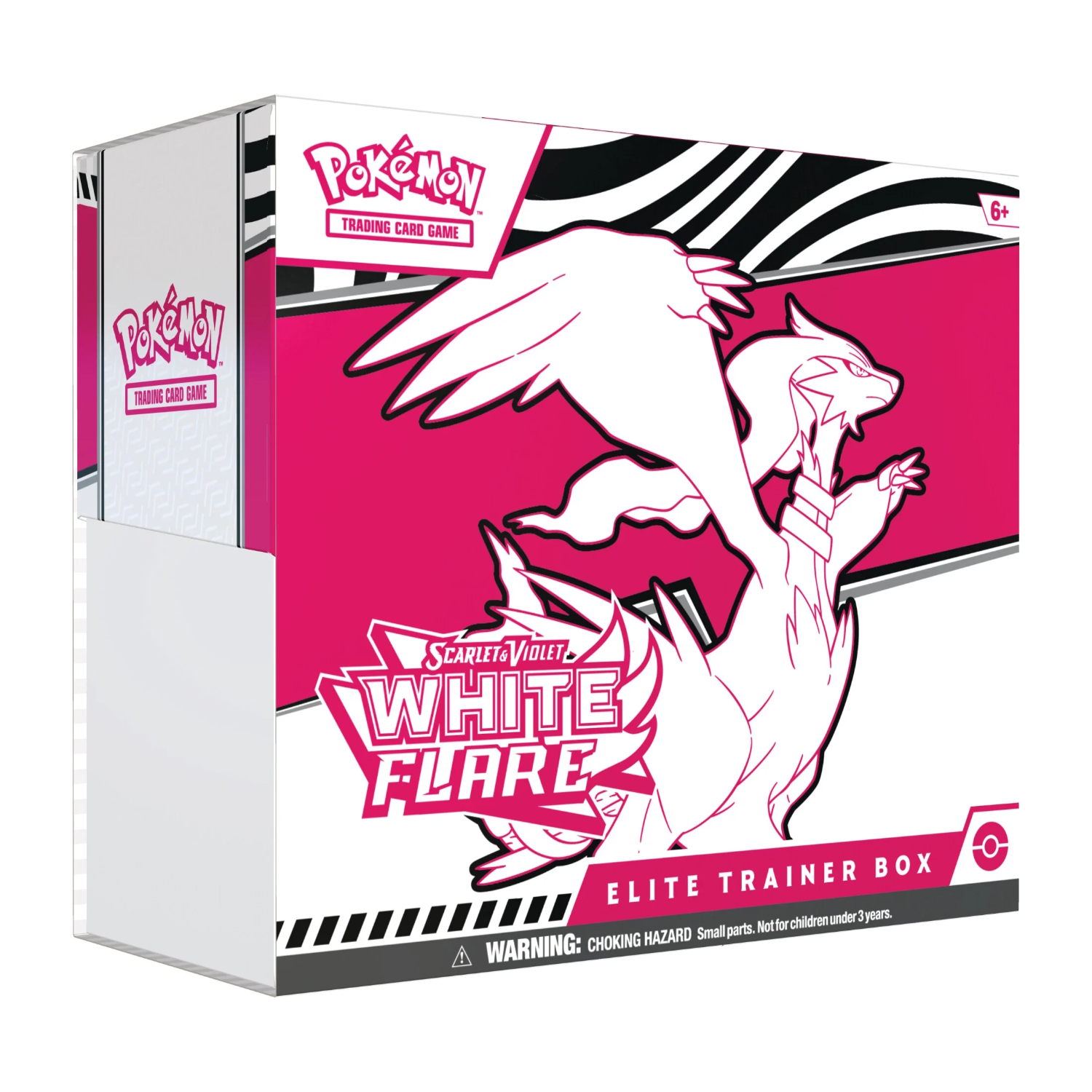 White Flare Elite Trainer Box - Card Cavern