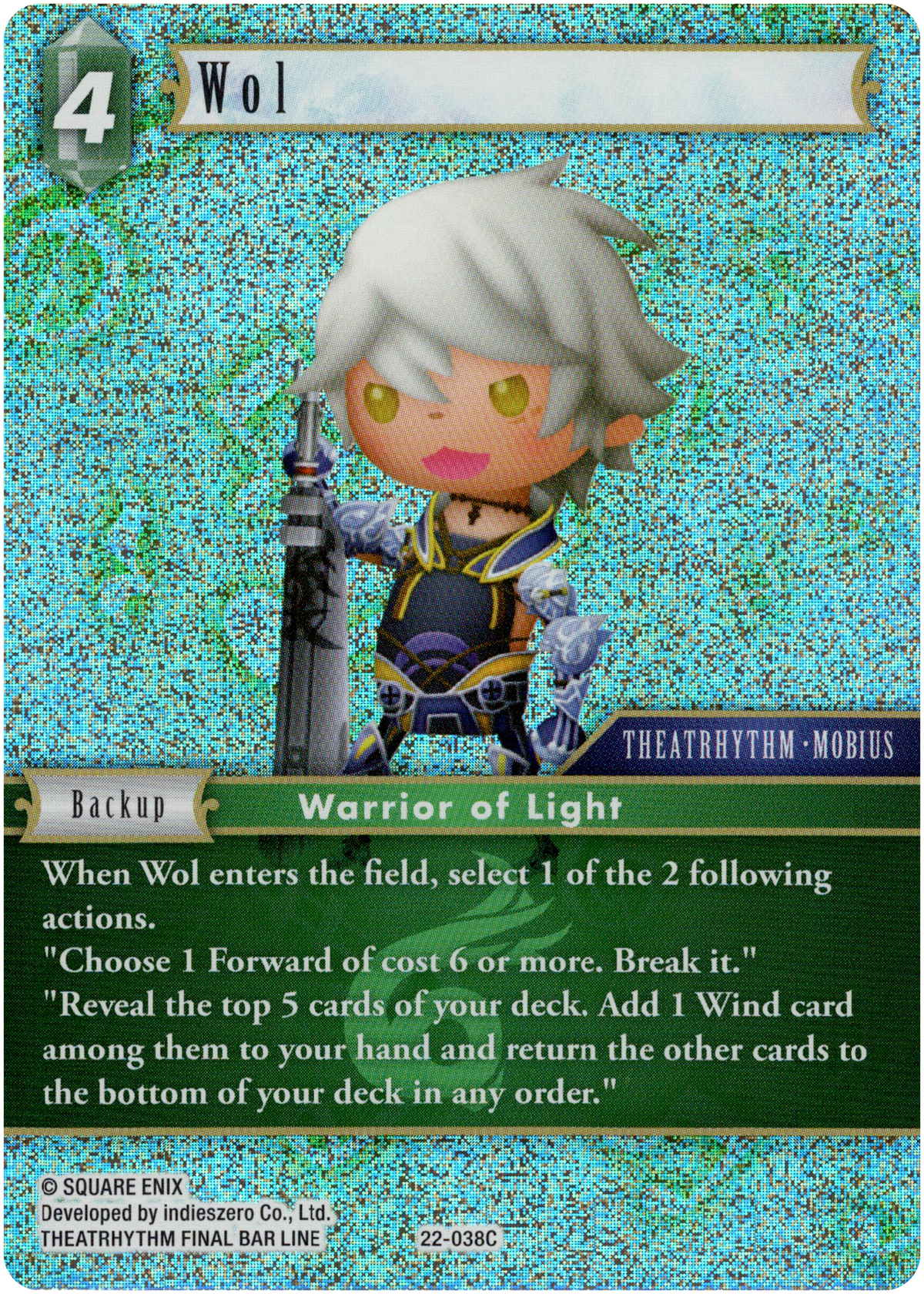 Wol - 22-038C - Hidden Hope - Foil - Card Cavern