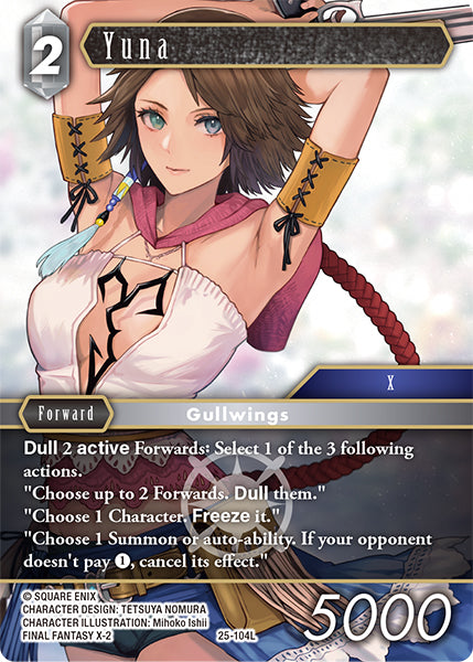 Yuna - 25-104L - Tears of the Planet - Card Cavern