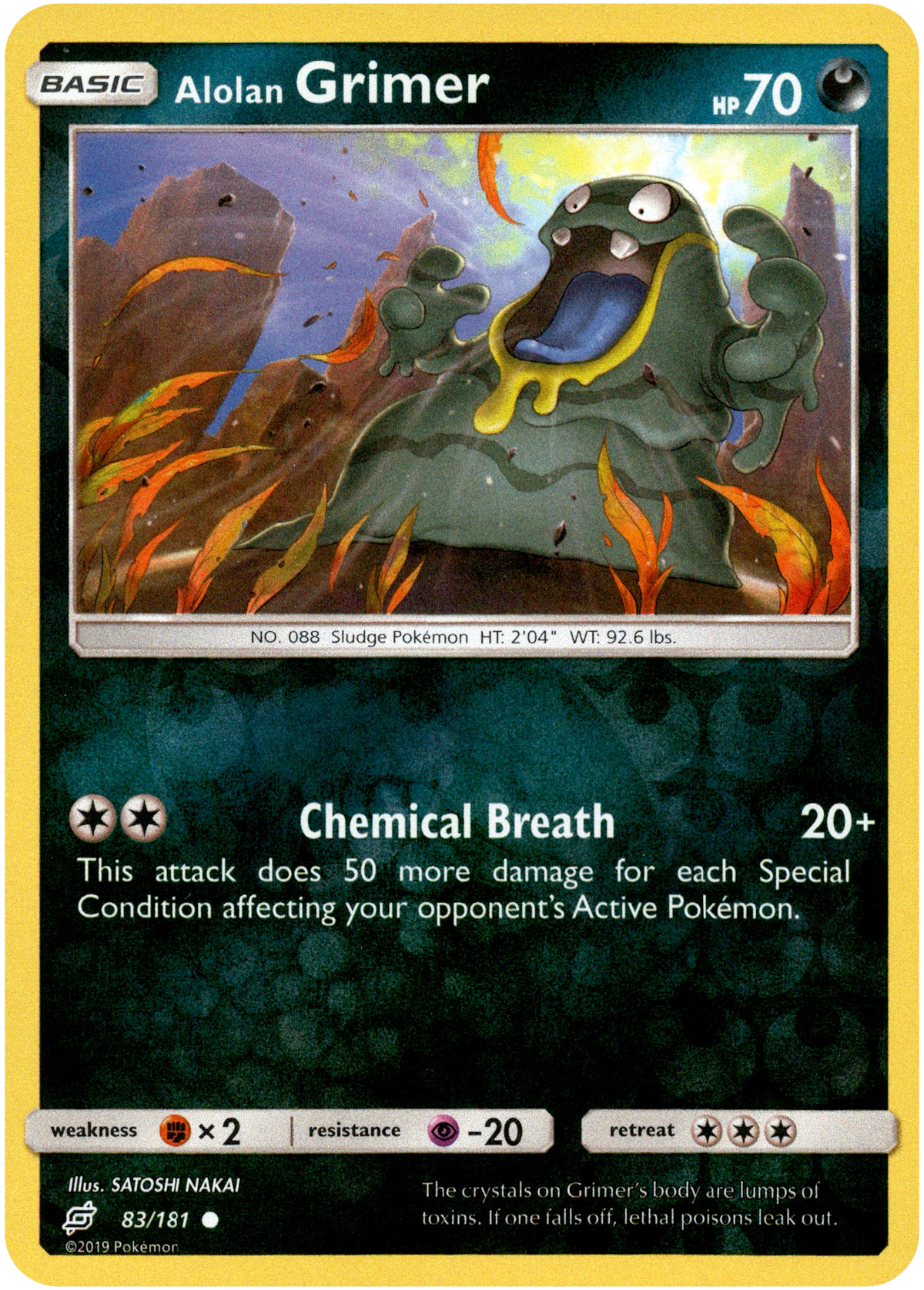 Alolan Grimer - 83/181 - Team Up - Reverse Holo - Card Cavern