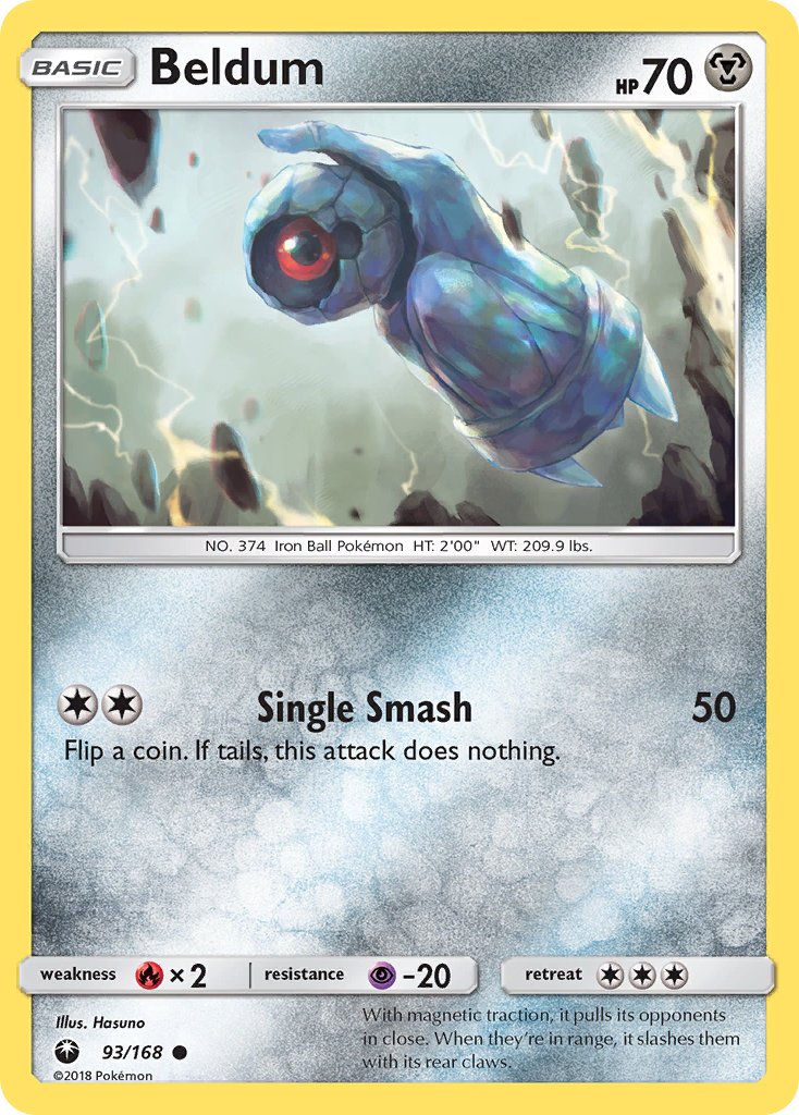 Beldum - 93/168 - Celestial Storm - Card Cavern