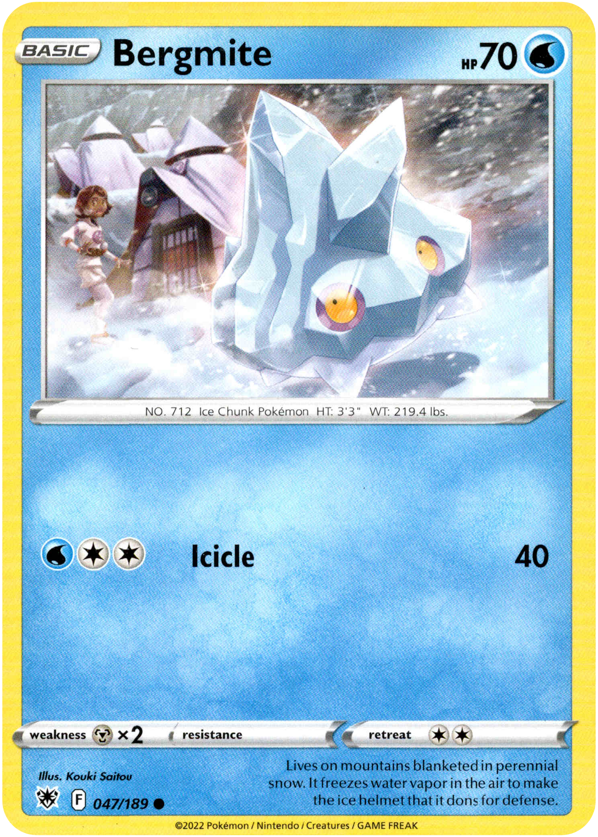 Bergmite - 047/189 - Astral Radiance - Card Cavern