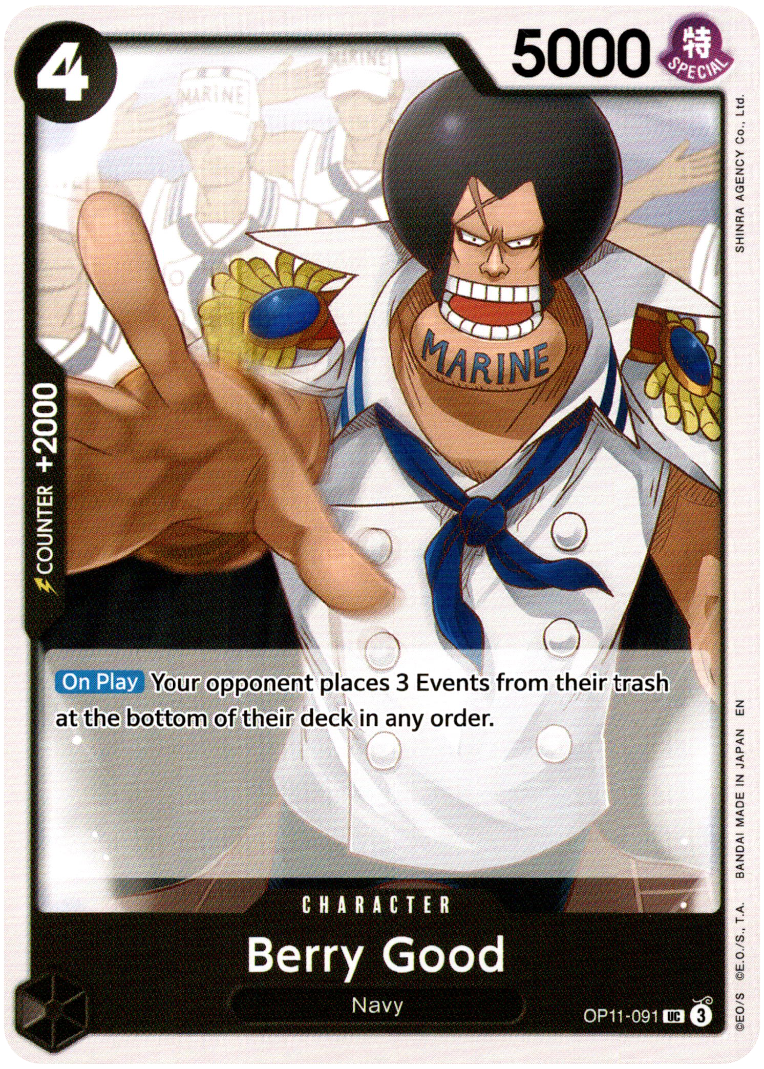 Berry Good - OP11-091 UC - A Fist of Divine Speed - Card Cavern