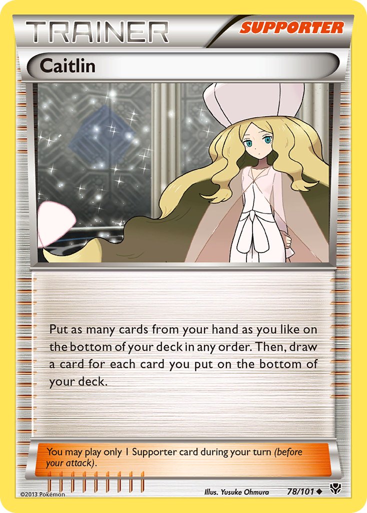 Caitlin - 78/101 - Plasma Blast - Card Cavern