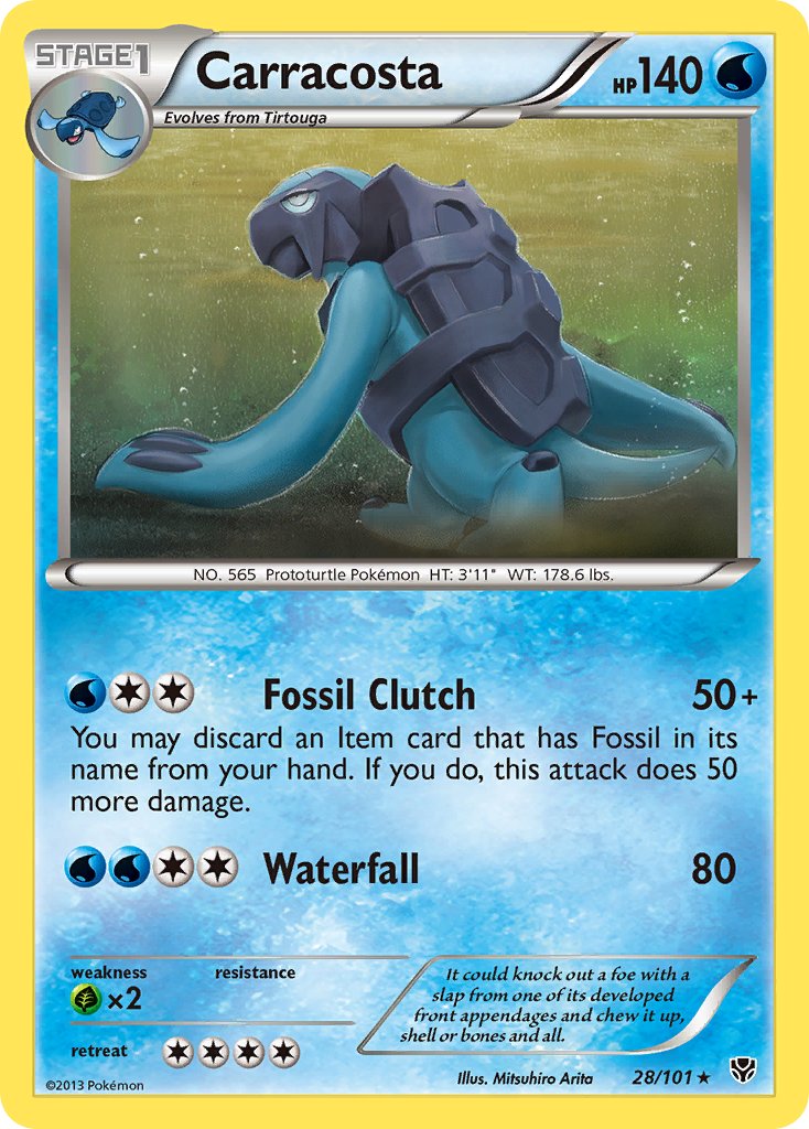 Carracosta - 28/101 - Plasma Blast - Card Cavern