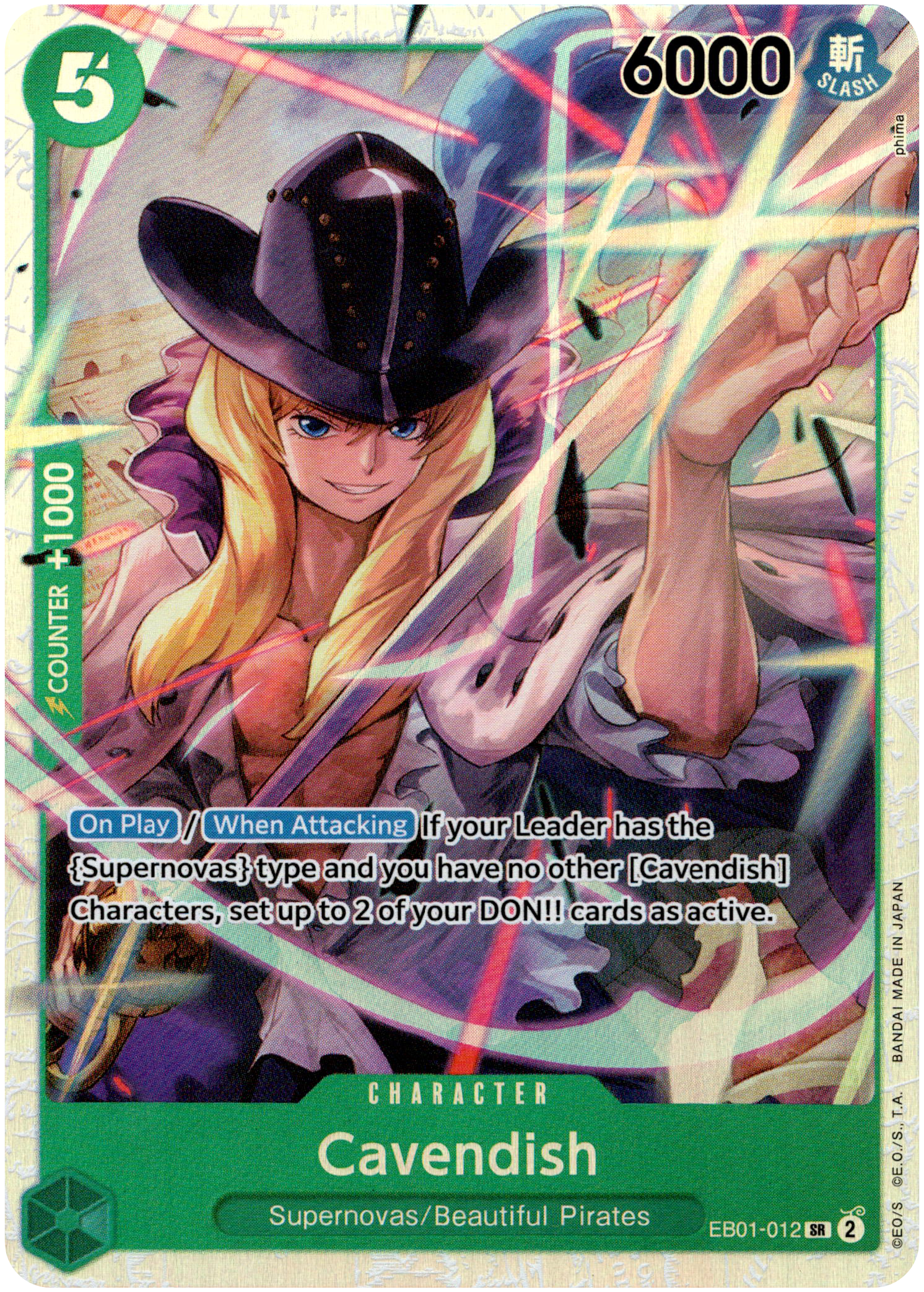 Cavendish - EB01-012SR - Memorial Collection - Foil - Card Cavern