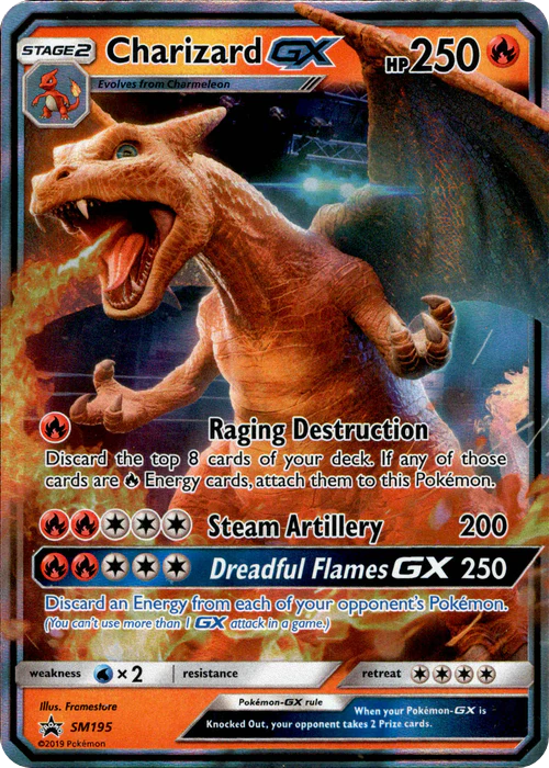 Charizard GX - SM195 - Promo - Card Cavern