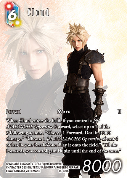 Cloud Full Art - 15-139S - Crystal Dominion - Card Cavern